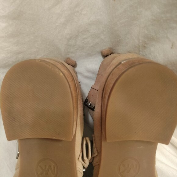 Michael Kors Adams Monk Strap Booties: Suede - Picture 11 of 13